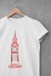 Clocktower Emblem T-Shirt – Blood on the Clocktower Logo Tee | Official BOTC Fanwear | Gothic Fantasy Gamer Shirt